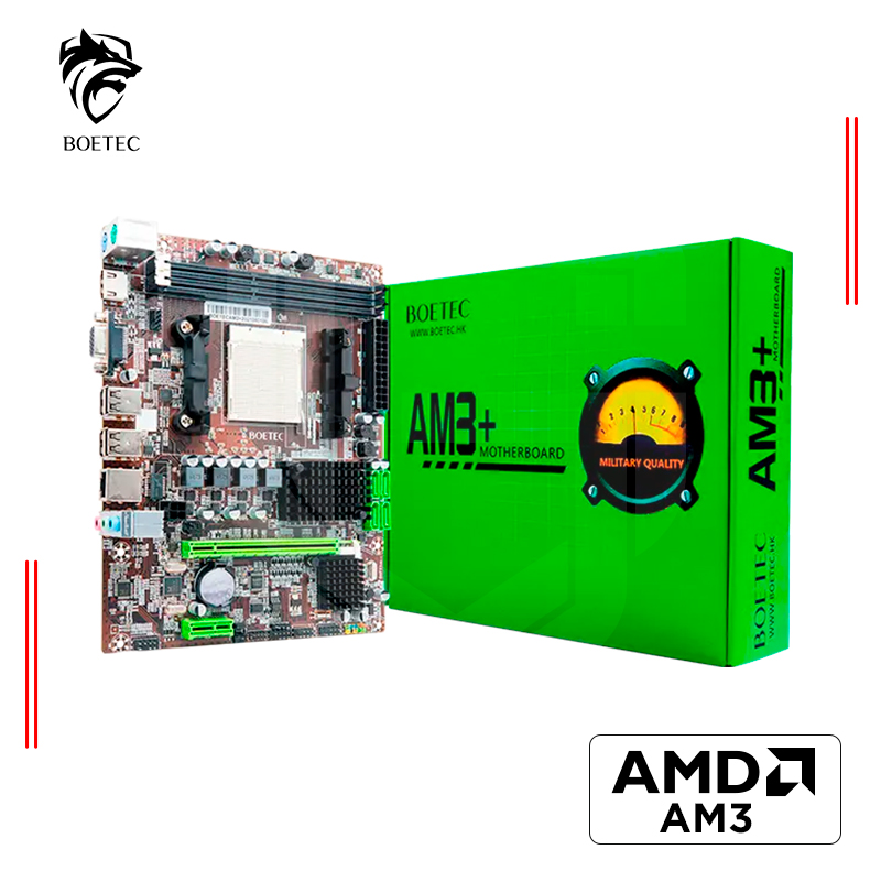 MAINBOARD BOETEC AM3 OFERTA BOX X 12MG